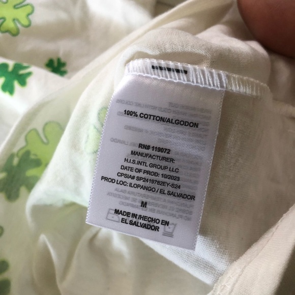 Bundle Disney Bluey Cat & Jack Girls Shamrock Graphic Prints Shirts Size S 6/7 - Picture 9 of 16